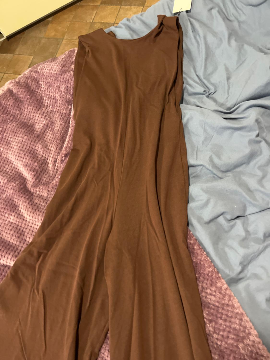 HEAVY COTTON PALAZZO JUMPSUIT - Image 2