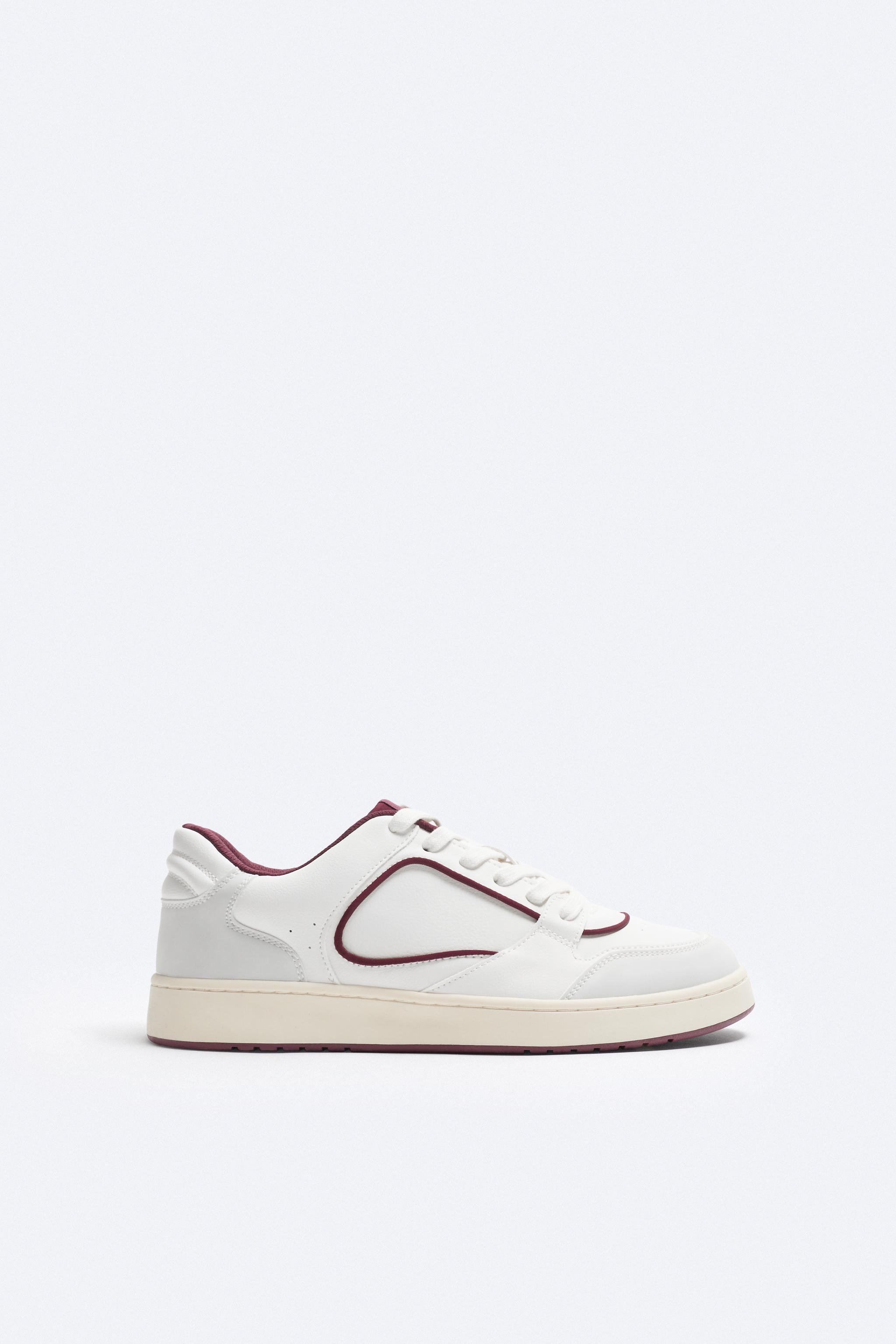 Zapatos blancos zara cheap hombre