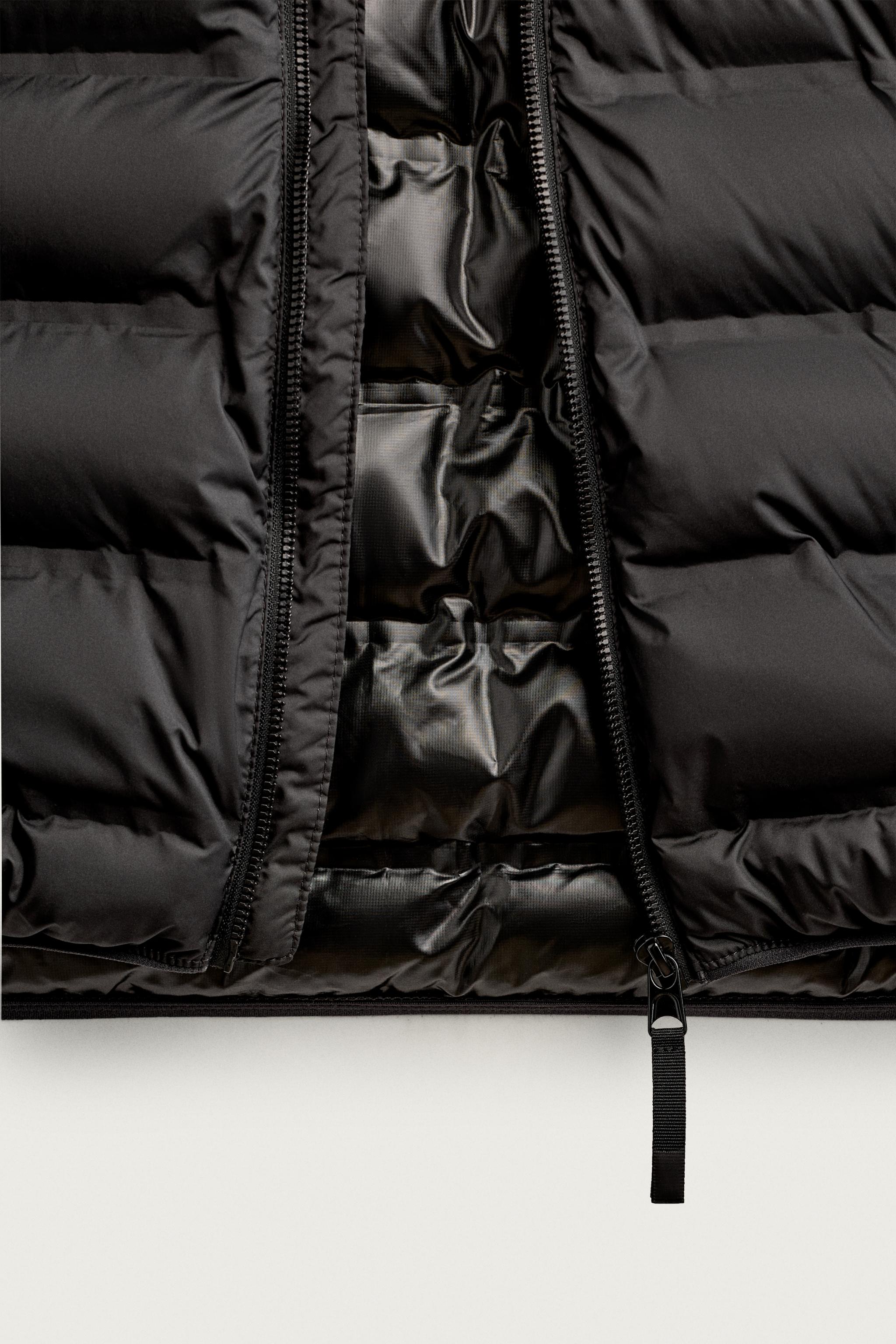 Мужские куртки Zara WATER-REPELLENT LIGHTWEIGHT QUILTED JACKET — фото 9
