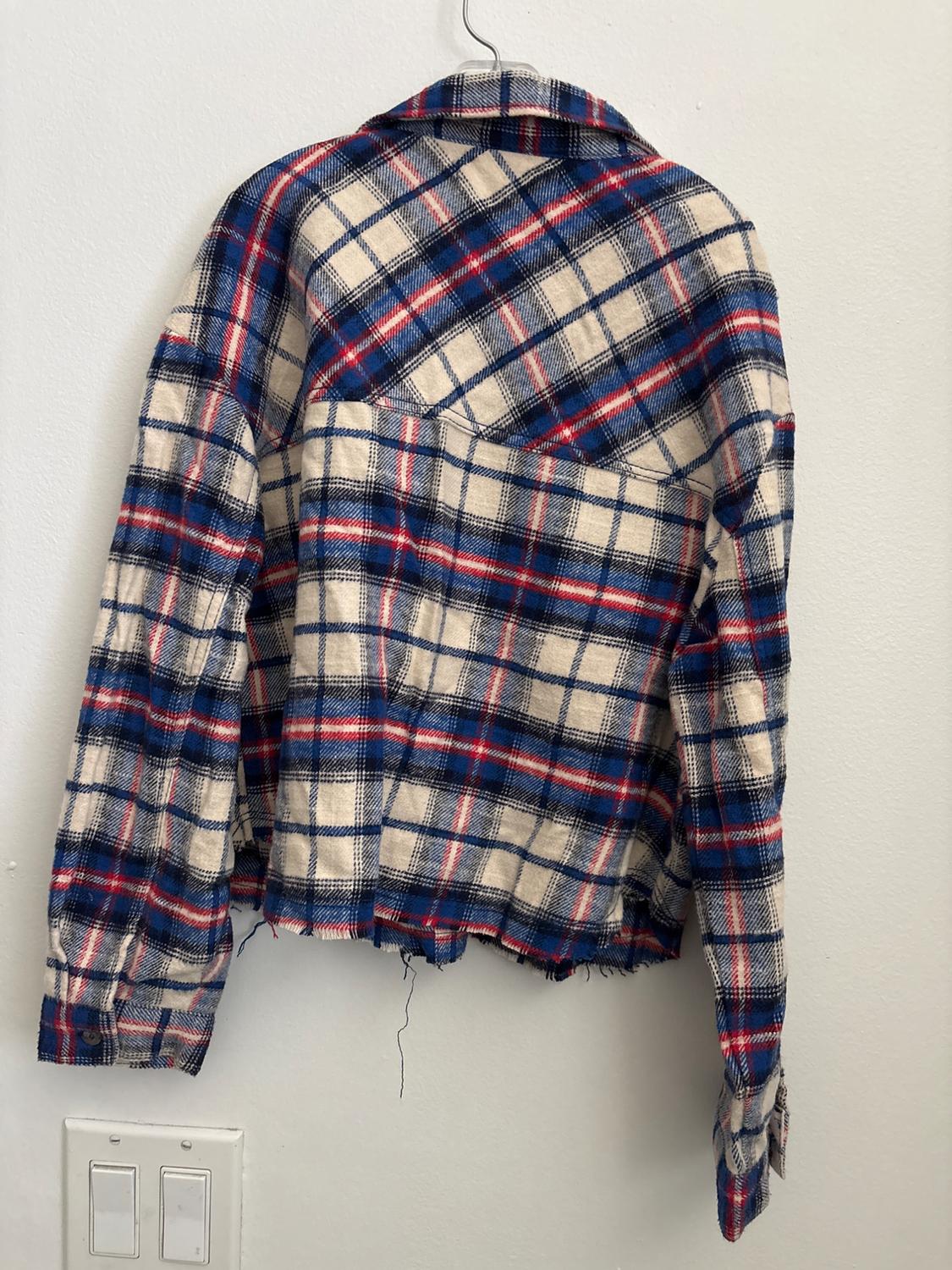 PLAID SHIRT WITH POCKETS - Image 2