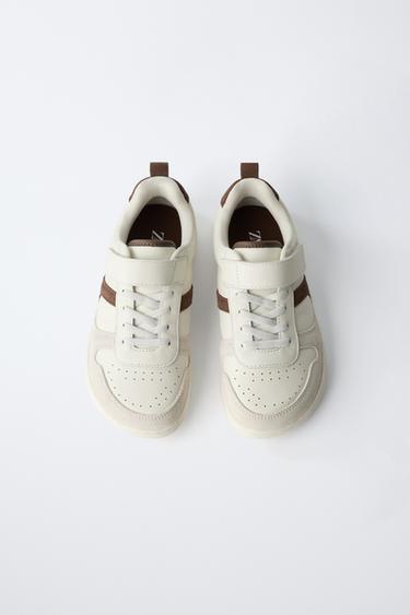 TENNIS BAREFOOT EN CUIR - Blanc écru de Zara - Image 7