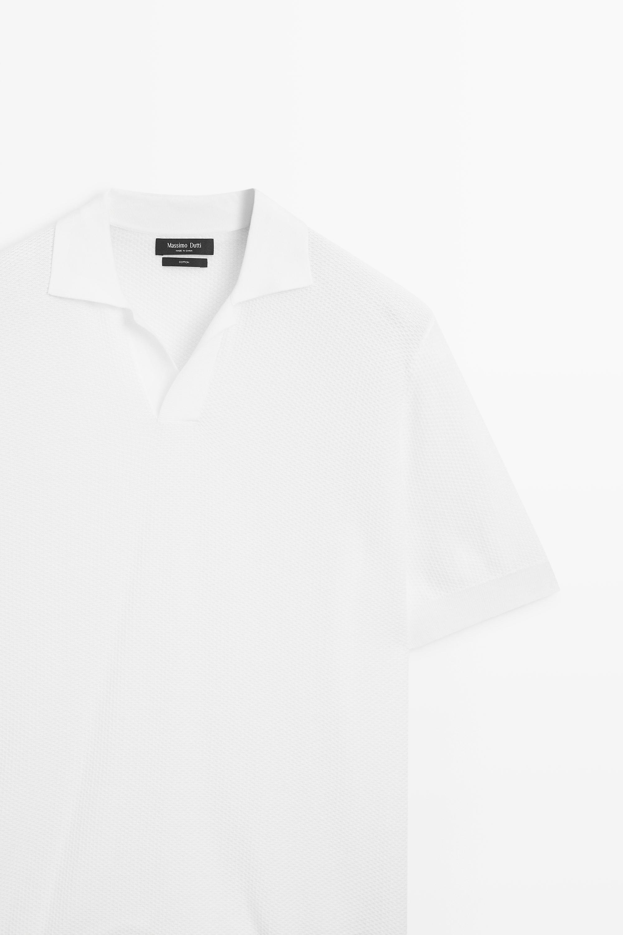 Polo en maille 100 % coton
