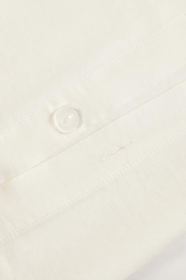 COPRIPIUMINO IN SATIN RICAMATO - Biondo chiaro di Zara