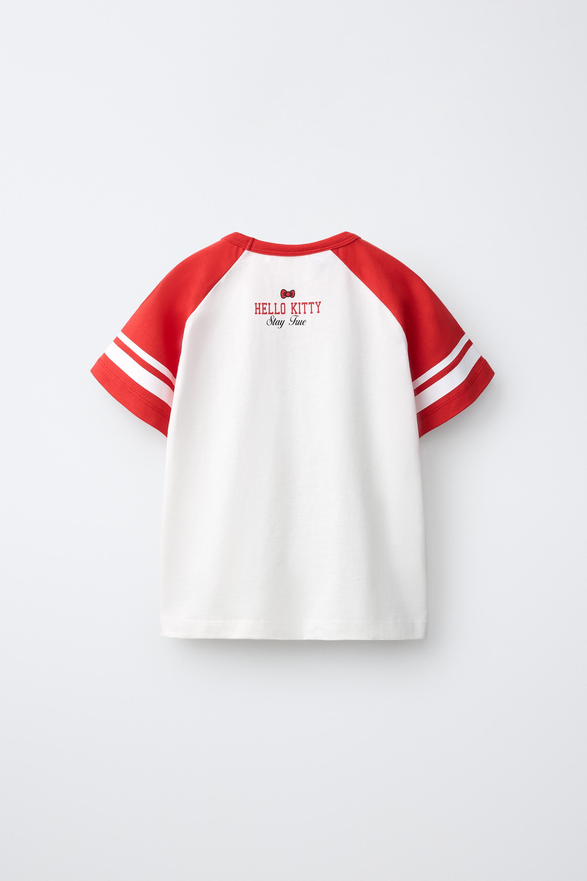 T-SHIRT À MANCHES RAGLAN HELLO KITTY © SANRIO