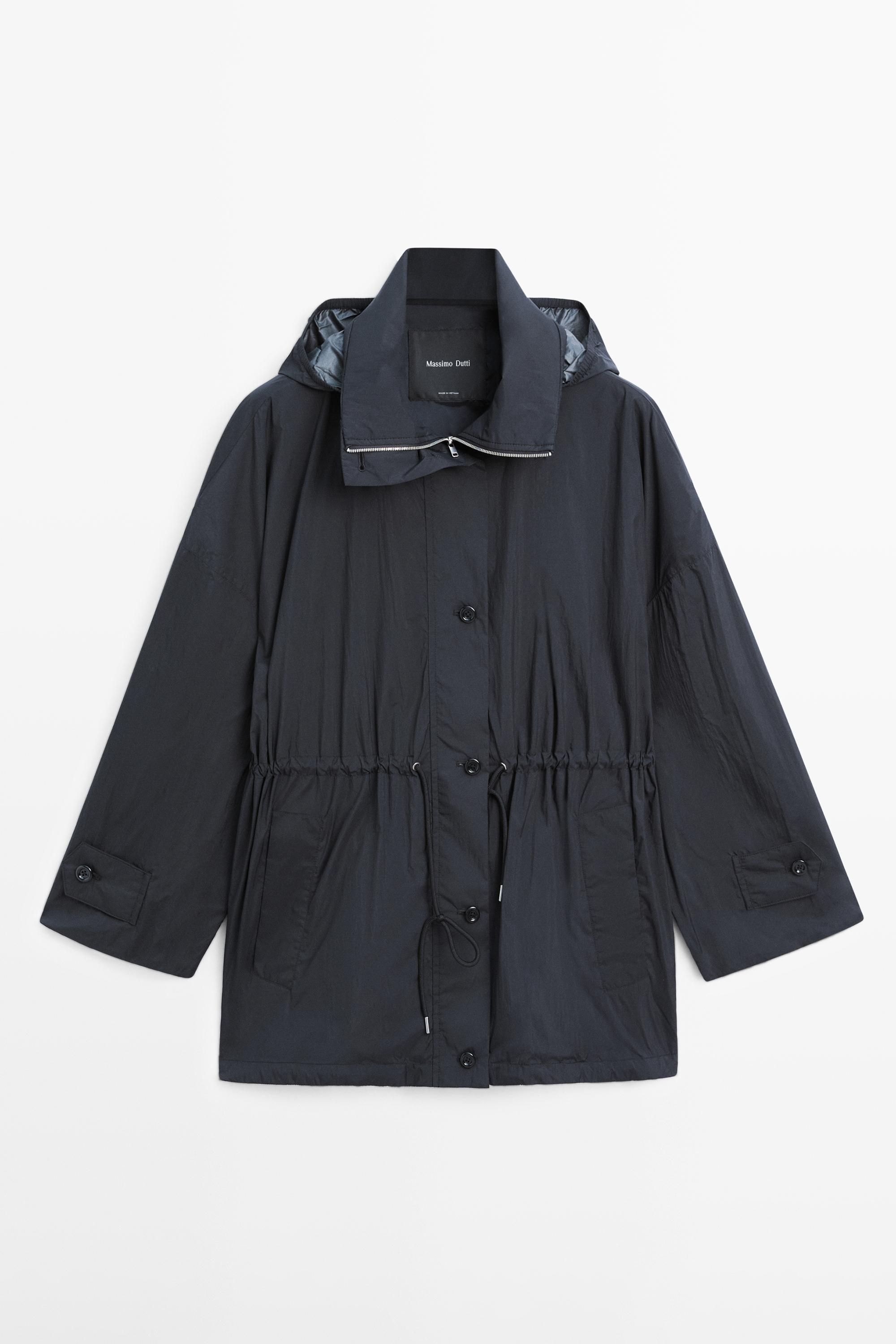 Parka en tissu technique