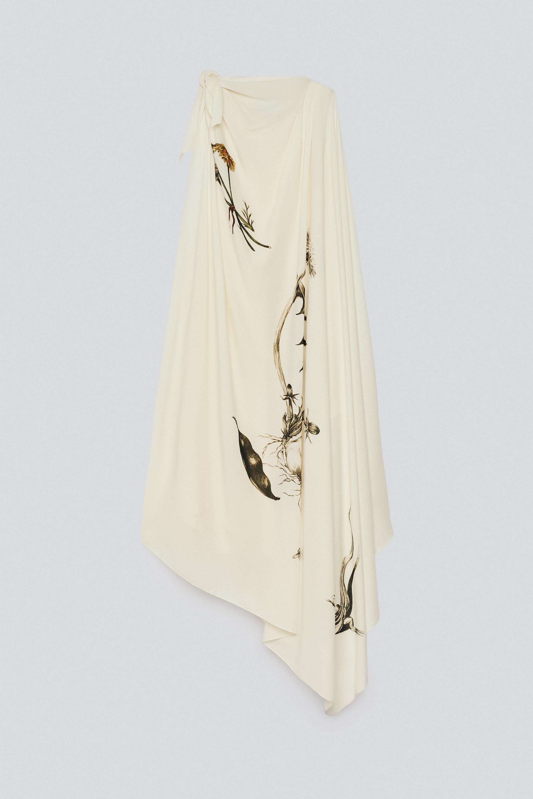 MIDI SCARF DRESS thumbnail 4