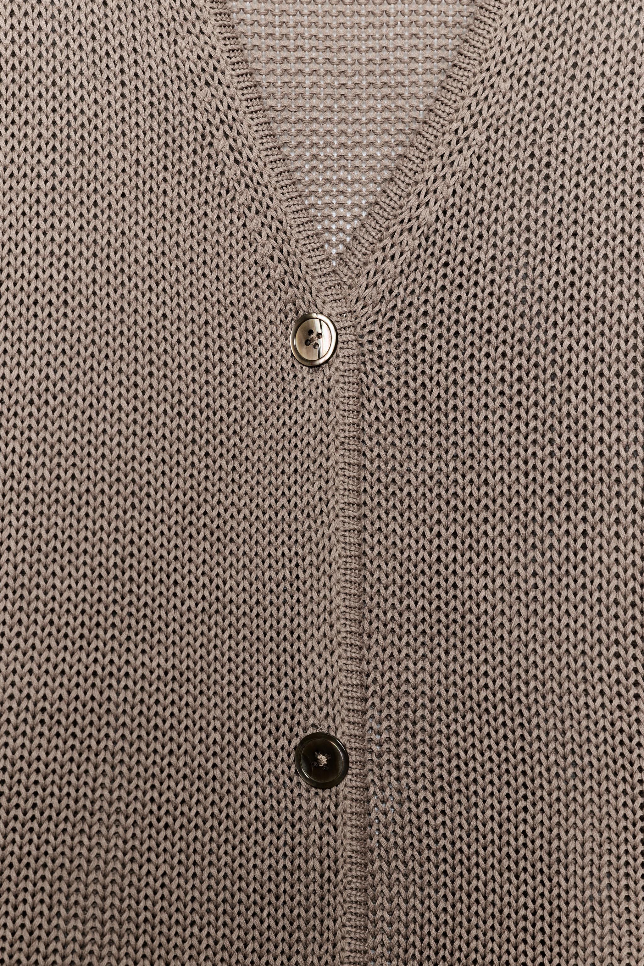 Женские кардиганы Zara WIDE SLEEVE CARDIGAN — фото 7