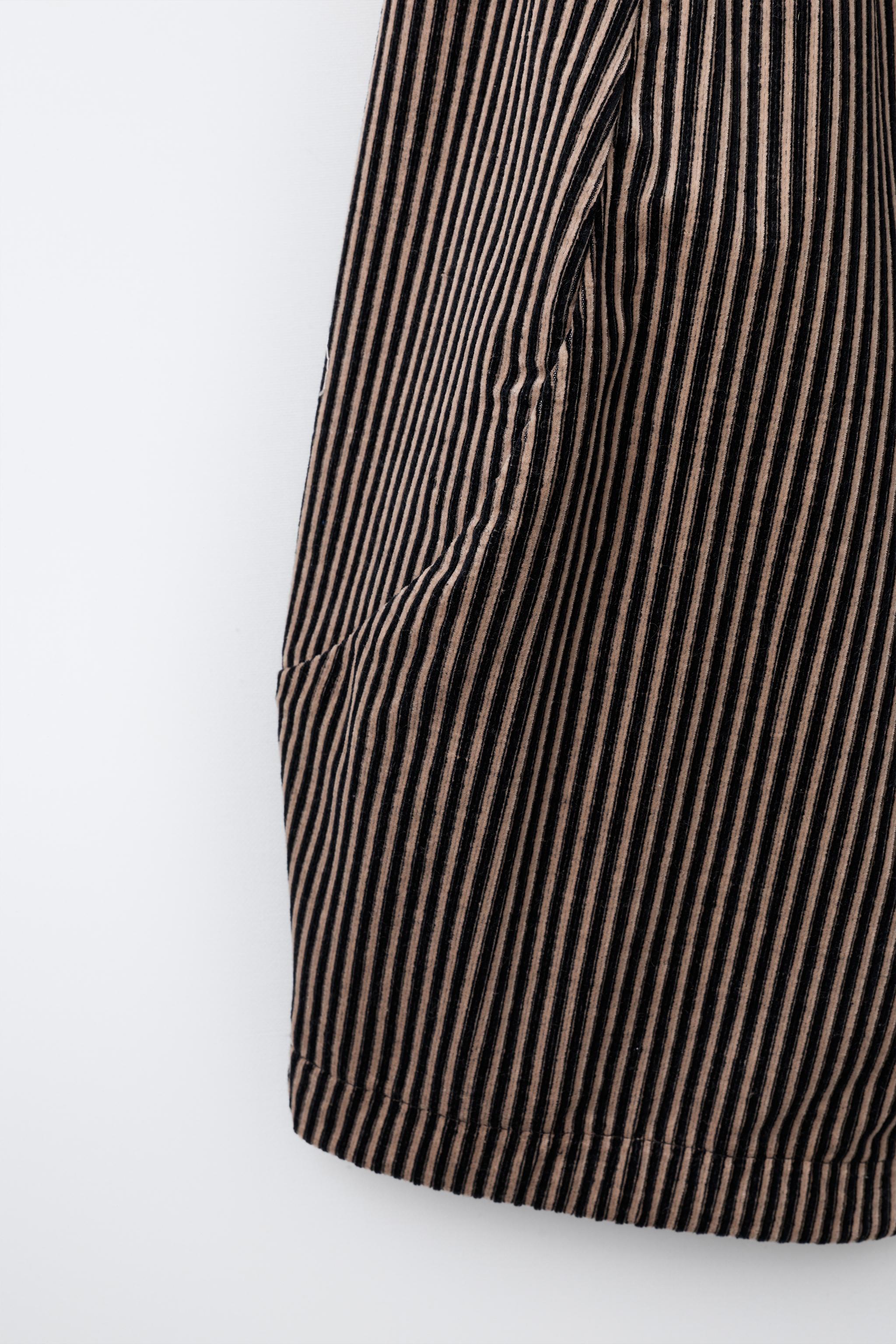 PANTALON BALLOON À RAYURES