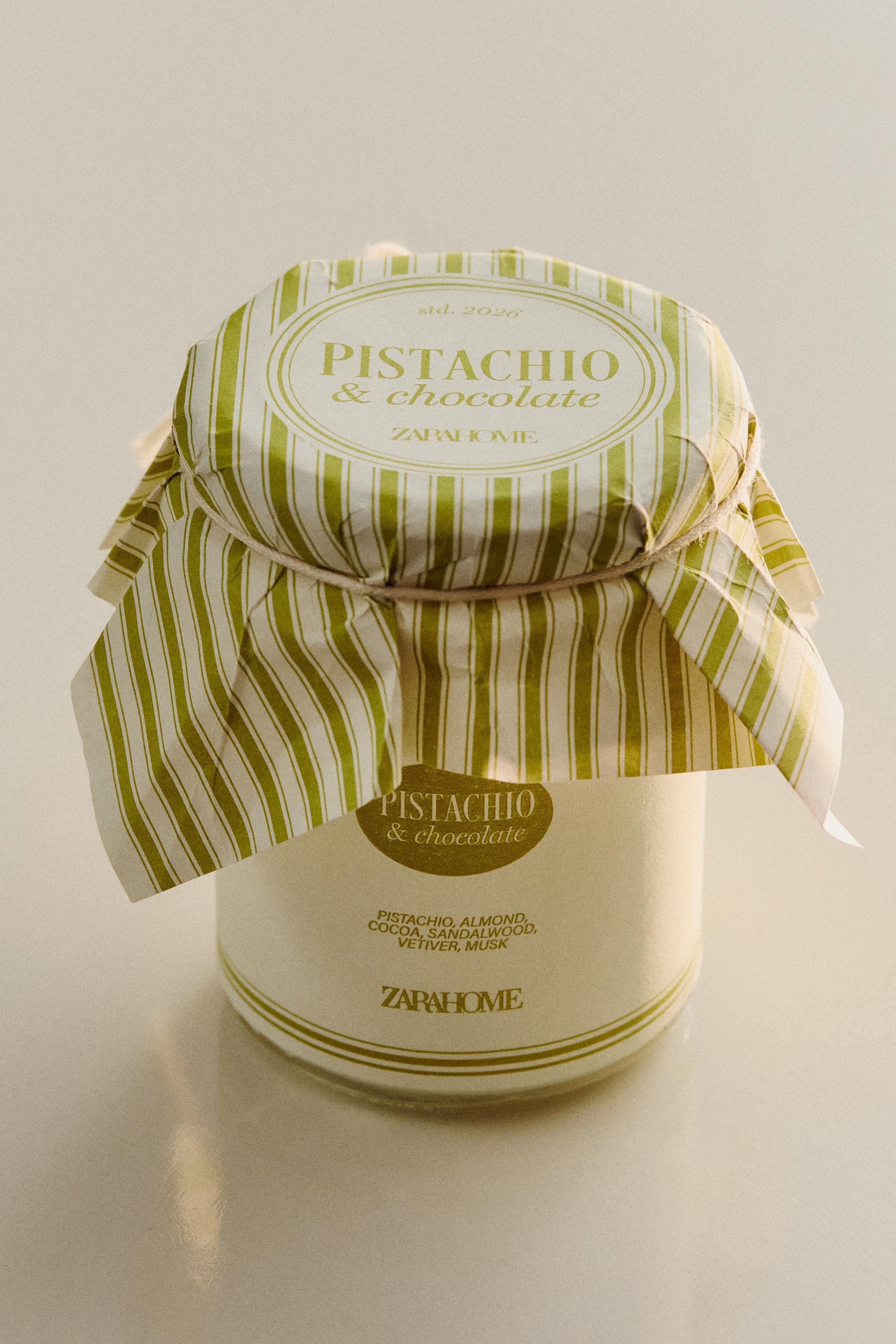 PISTACHIO & CHOCOLATE アロマティックキャンドル (130 G