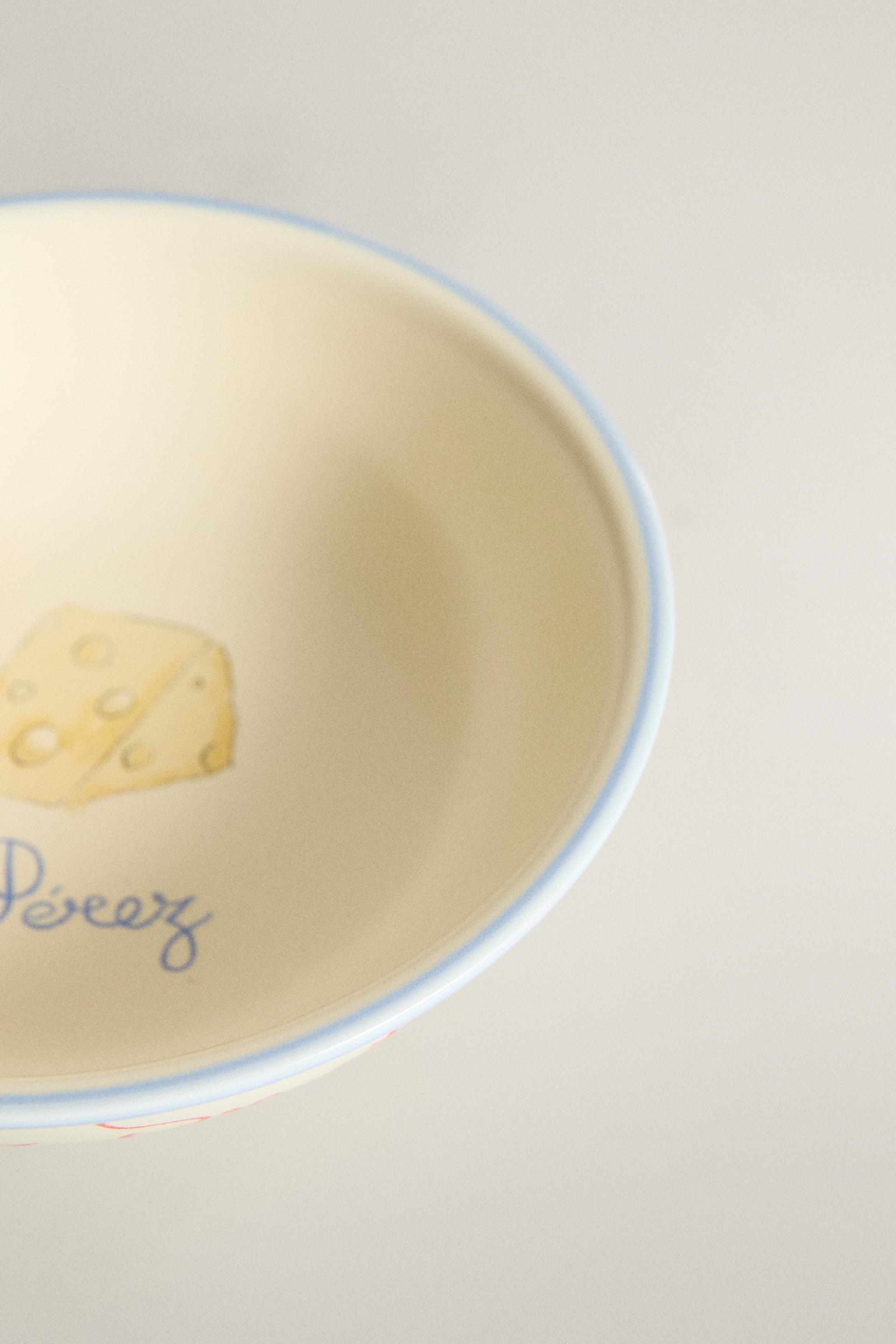 KIDS CERAMIC MR. PÉREZ BOWL