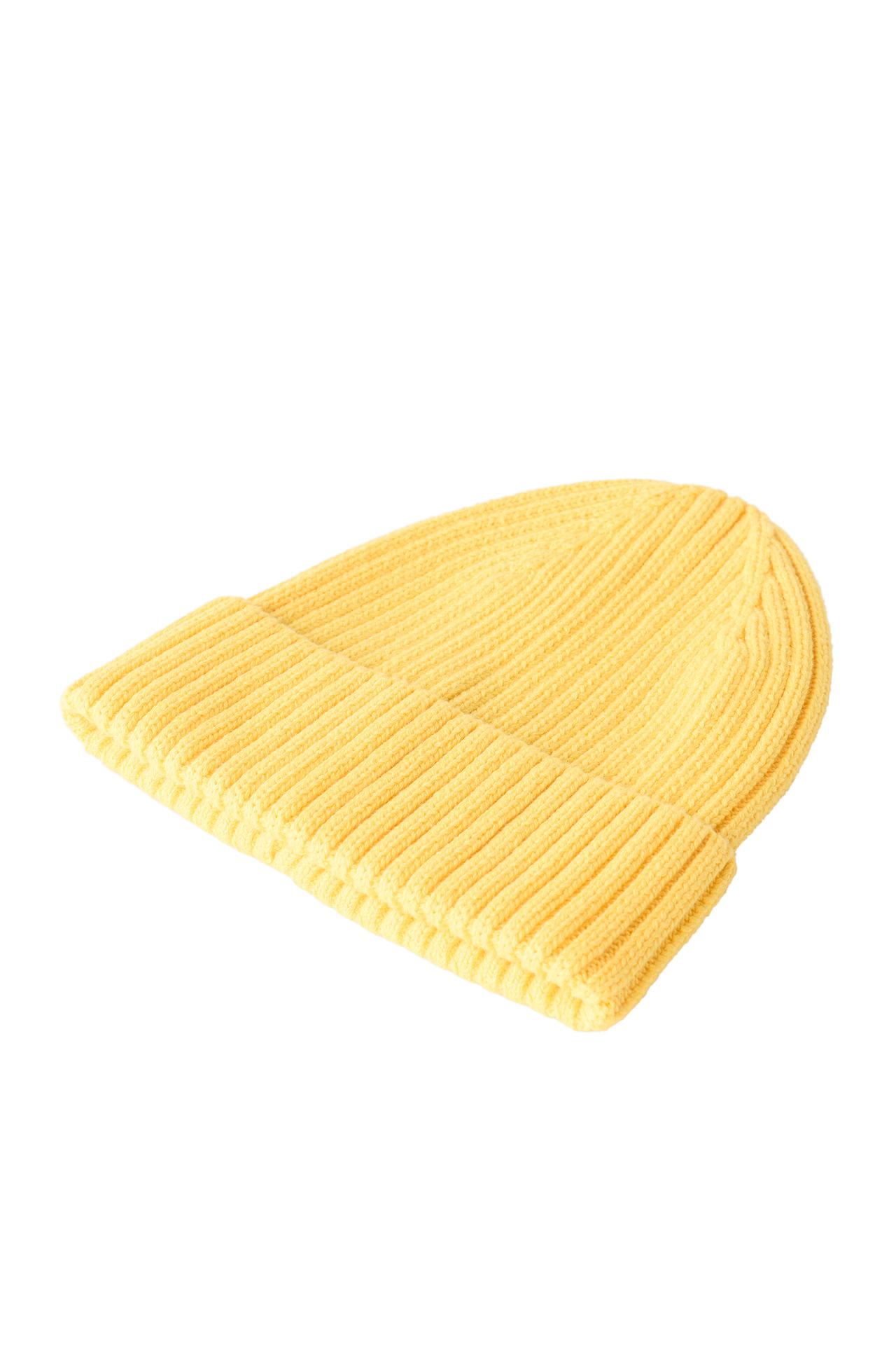 KNIT HAT — Yellow