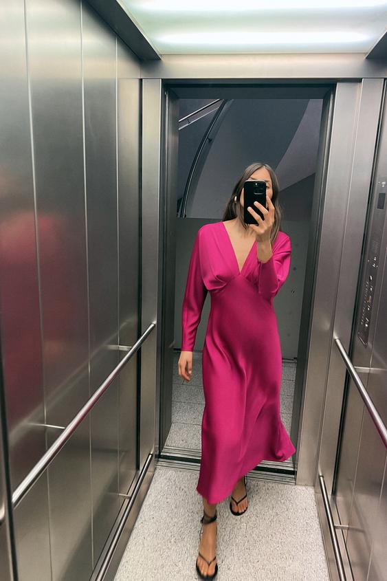 Vestidos Camiseiros de Zara para Mulher : curtos e compridos
