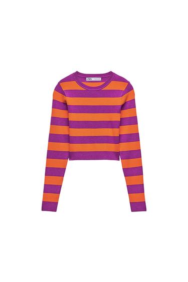 BASIC RIBBED KNIT SWEATER