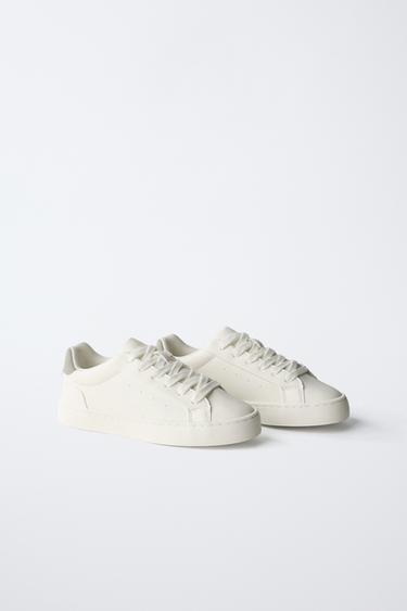 BASIC PLIMSOLLS - White by Zara