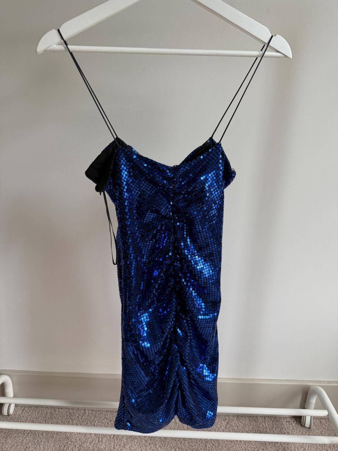 VESTIDO DRAPEADO BRILLOS - Image 3