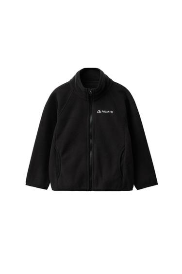 POLARTEC ® FLEECE JACKET - Black by Zara