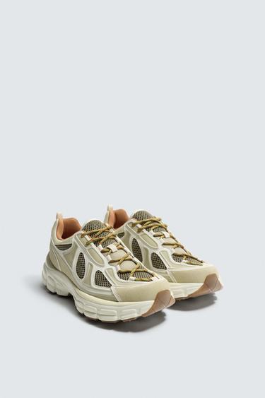 ZAPATILLA SUELA VOLUMEN - Verde de Zara