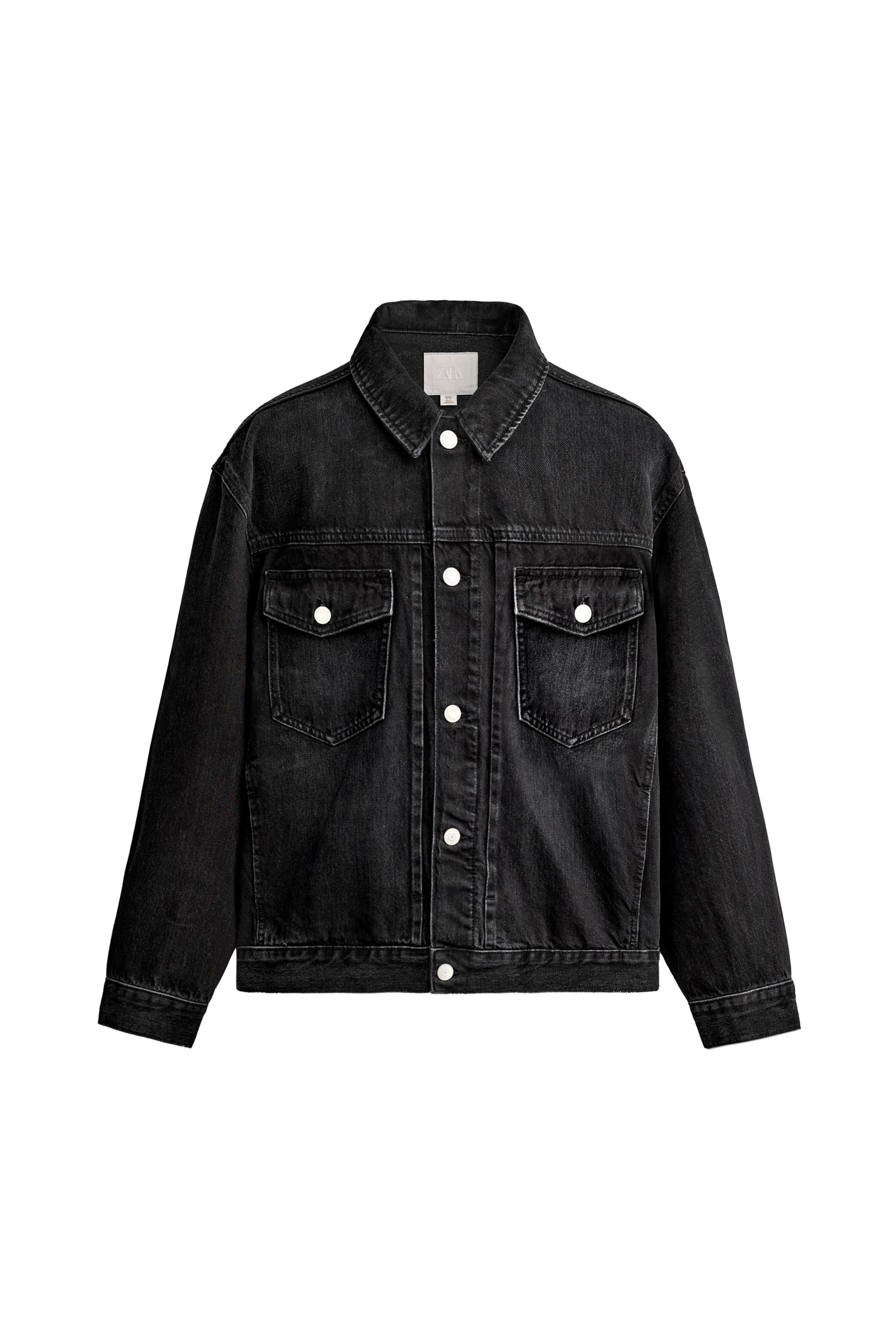 オーバーサイズフィット デニムジャケット - インディゴブルー | ZARA