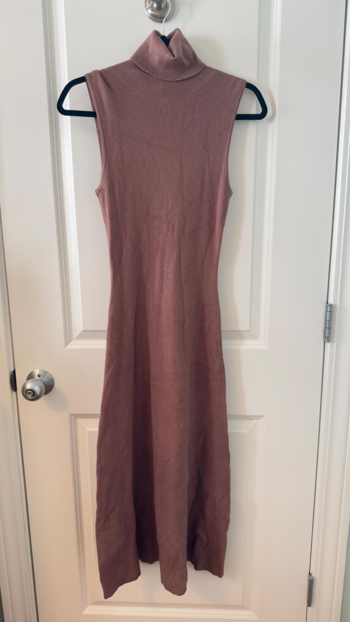 KNIT MIDI DRESS - Image 4