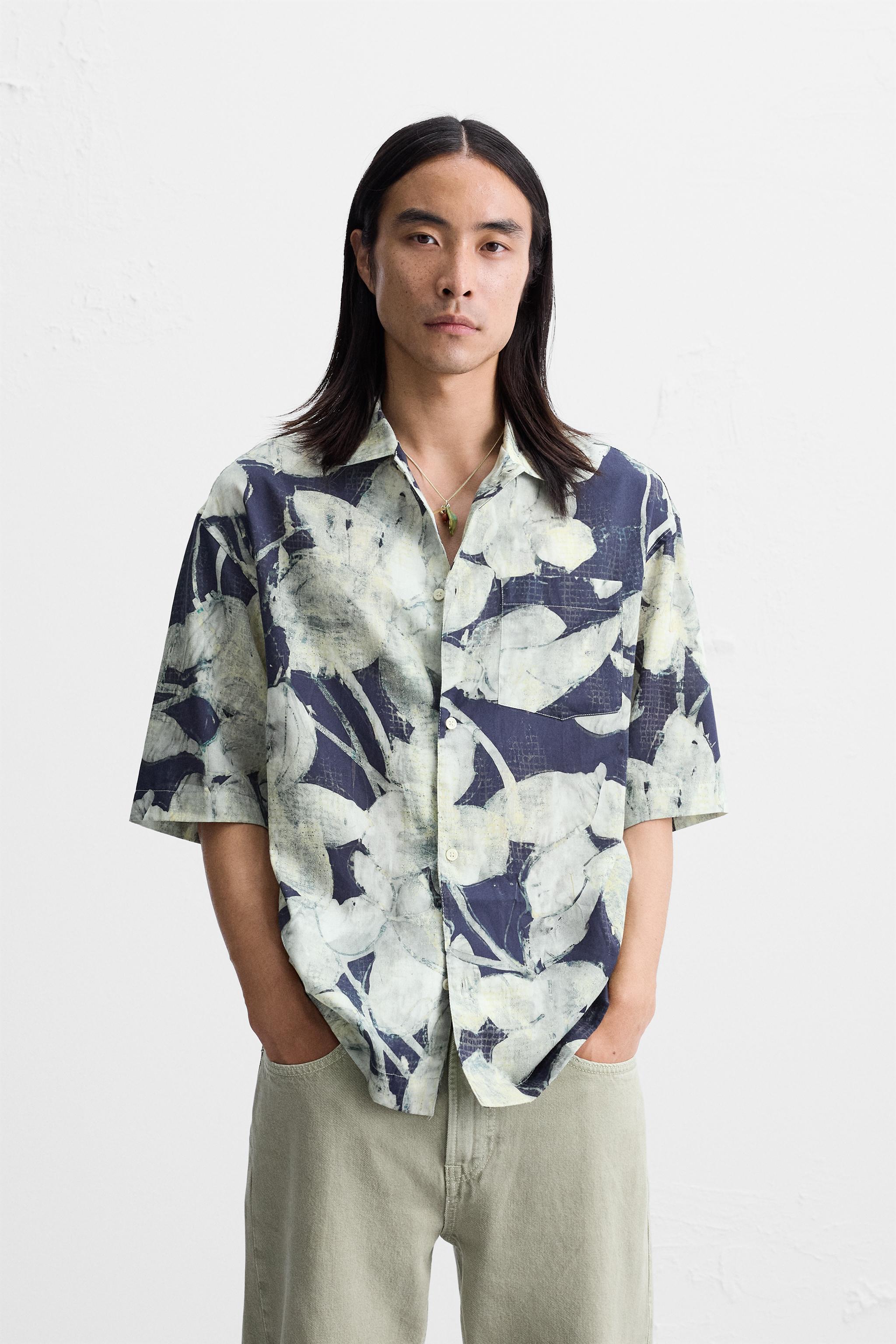 ABSTRACT PRINT SHIRT