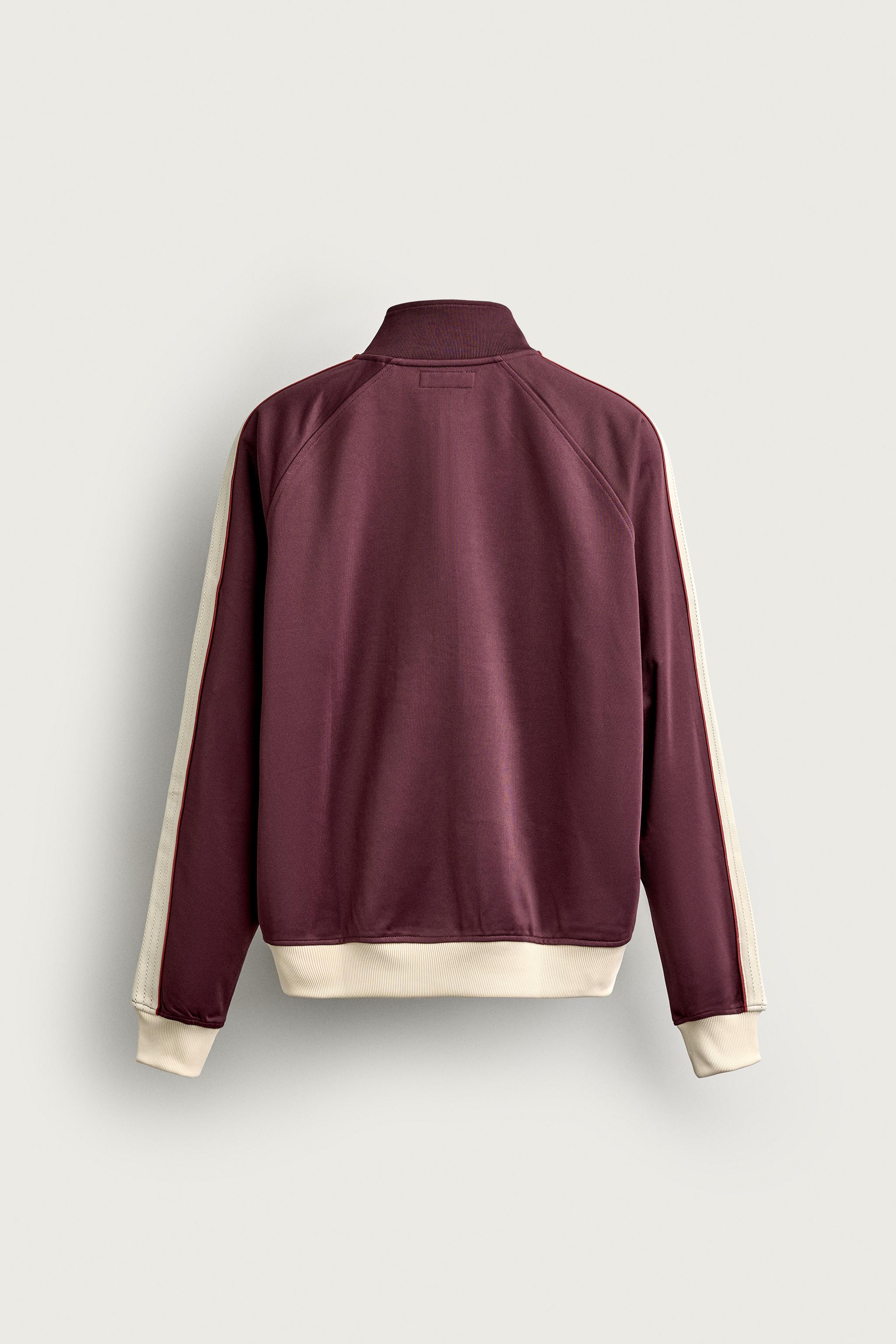 RETRO CONTRAST TRACK JACKET