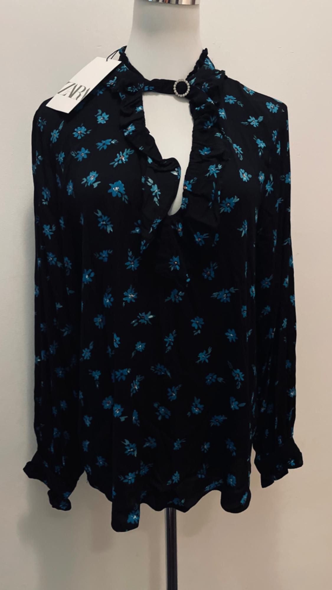 FLORAL PRINT BLOUSE