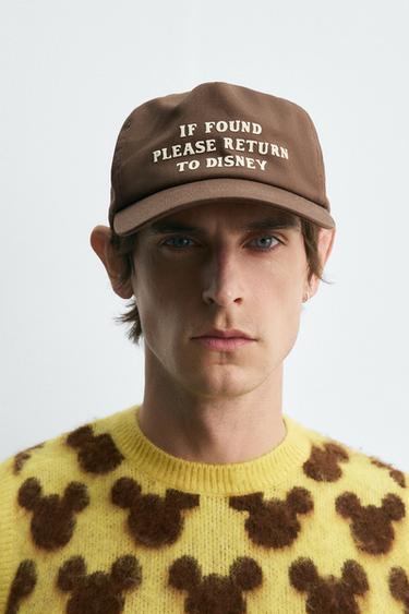 HARRY LAMBERT FOR ZARA X DISNEY テキストキャップブラウン0ZaraのHARRY LAMBERT FOR ZARA X DISNEY テキストキャップ - ブラウン - 画像 0