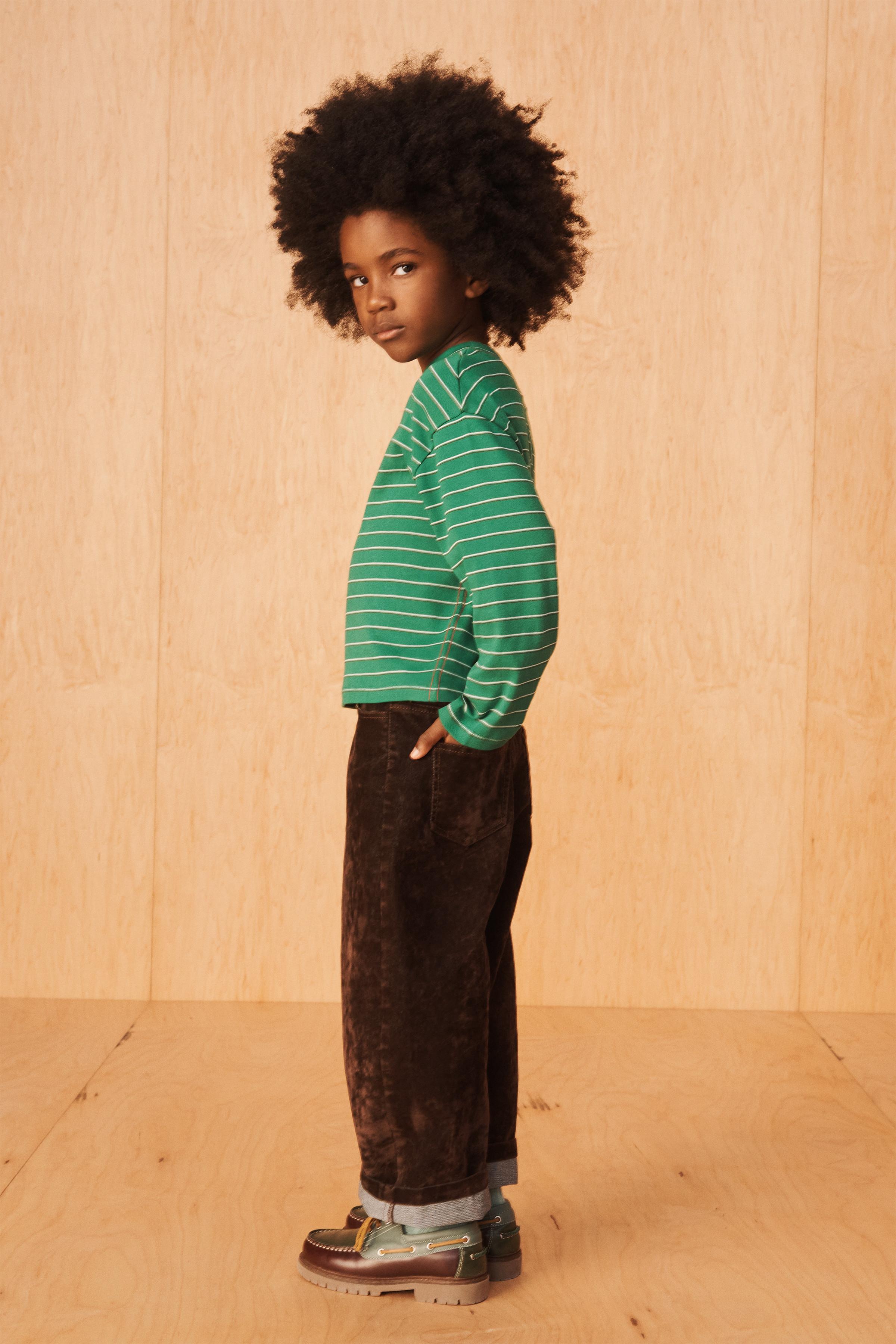 LIMITED EDITION STRIPED TOPSTITCH T-SHIRT