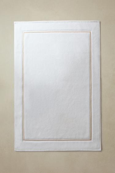 BATH MAT WITH TRIM - Beige by Zara - Image 5