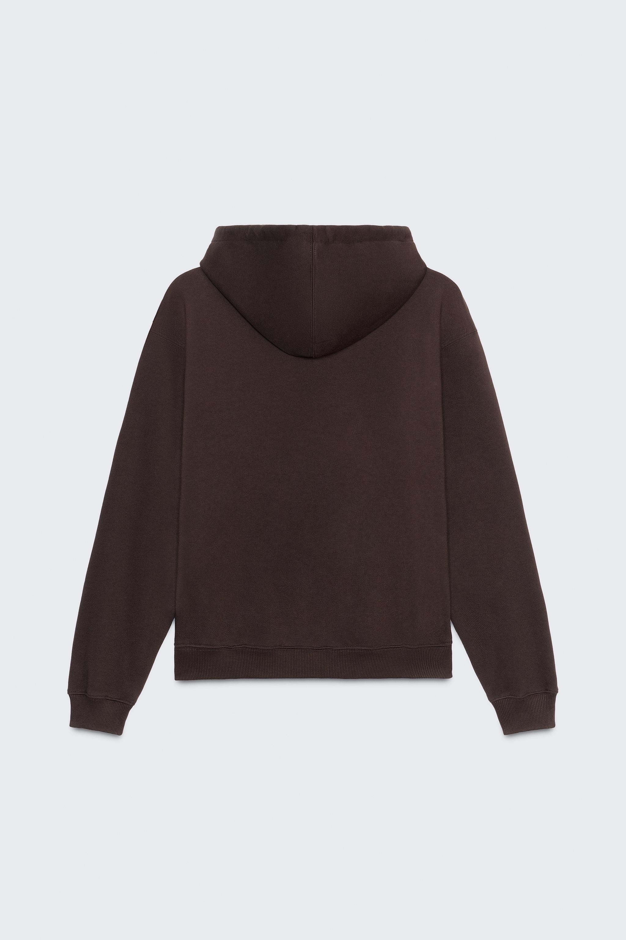 50TH ANNIVERSARY EMBROIDERED HOODIE SWEATSHIRT - Brown