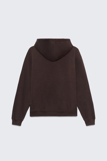 50TH ANNIVERSARY EMBROIDERED HOODIE - Brown by Zara - Image 2