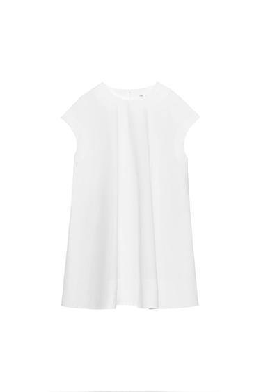 ZW COLLECTION SHORT DRESS - White by Zara