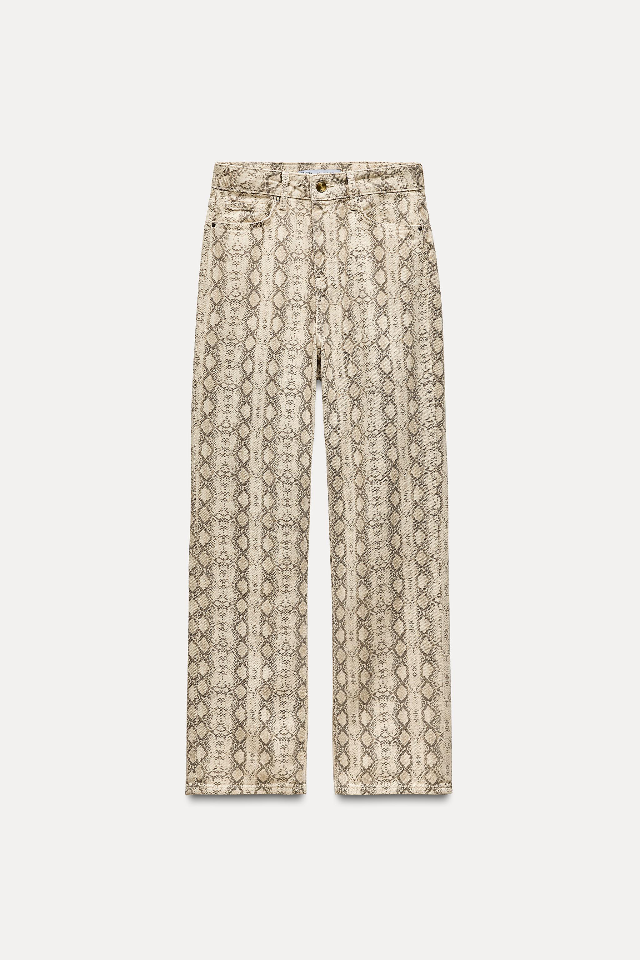 Zara snake fashion pants