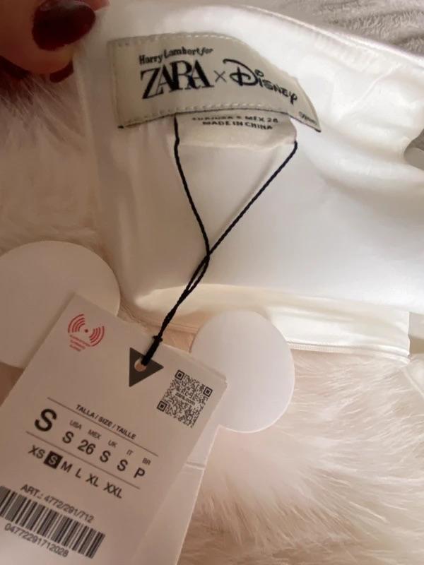 FAUX FUR EFFECT COMBINED MINI DRESS HARRY LAMBERT FOR ZARA X DISNEY - Image 2