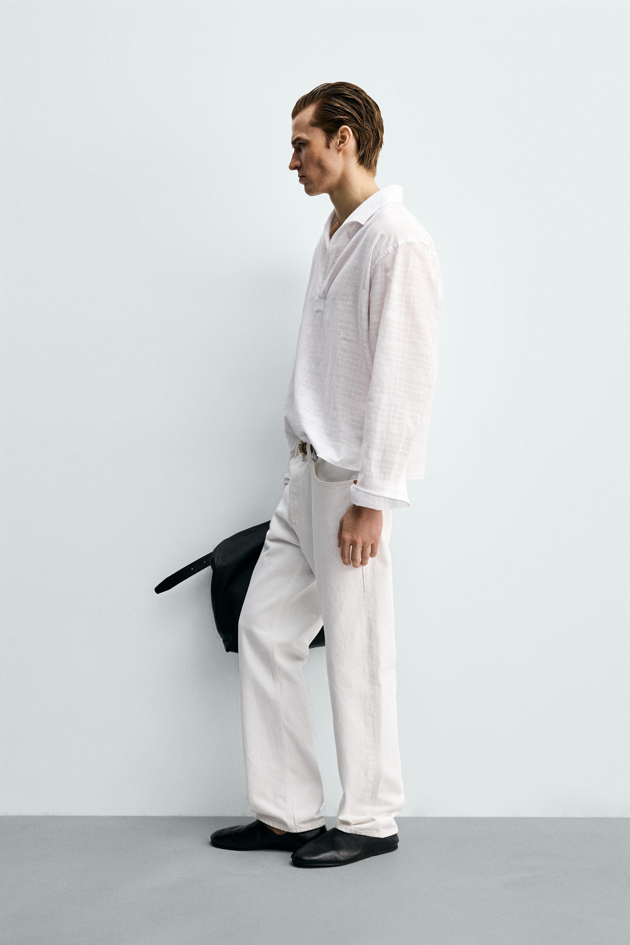 TEXTURED POLO SHIRT