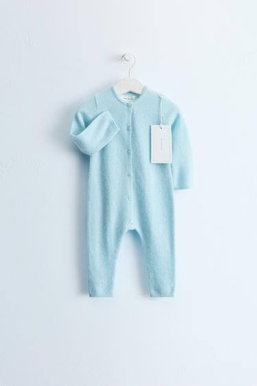 ZARA TIMELESS - MONO 100% CASHMERE - Azul cielo de Zara