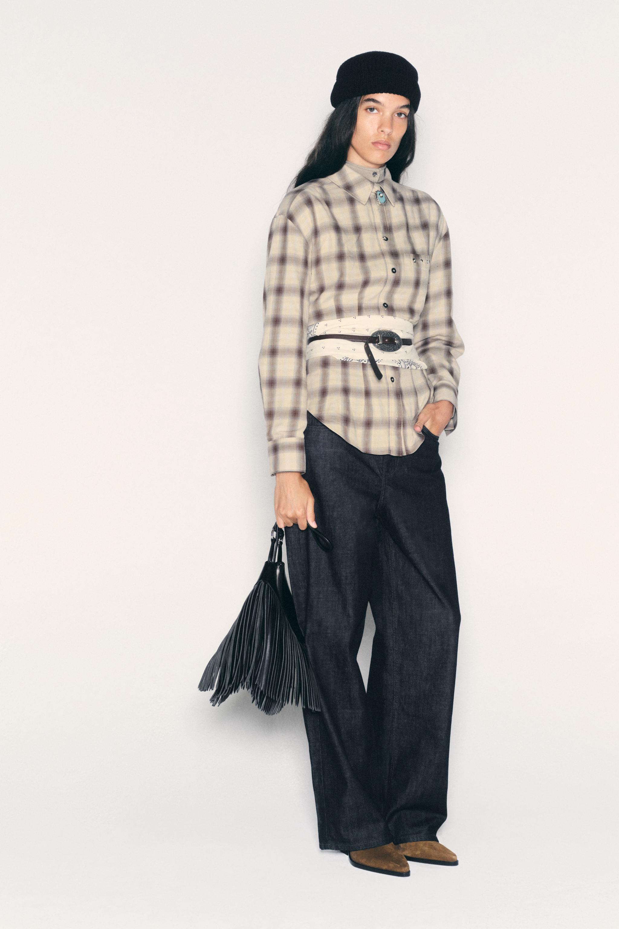 フリンジ ショルダー バッグ - ブラック | ZARA Japan / 日本