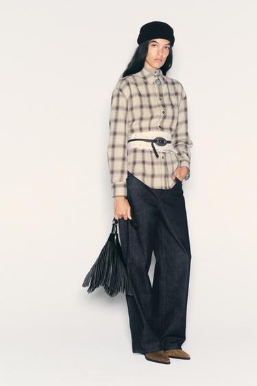 FRINGED SHOULDER BAG — Black 2