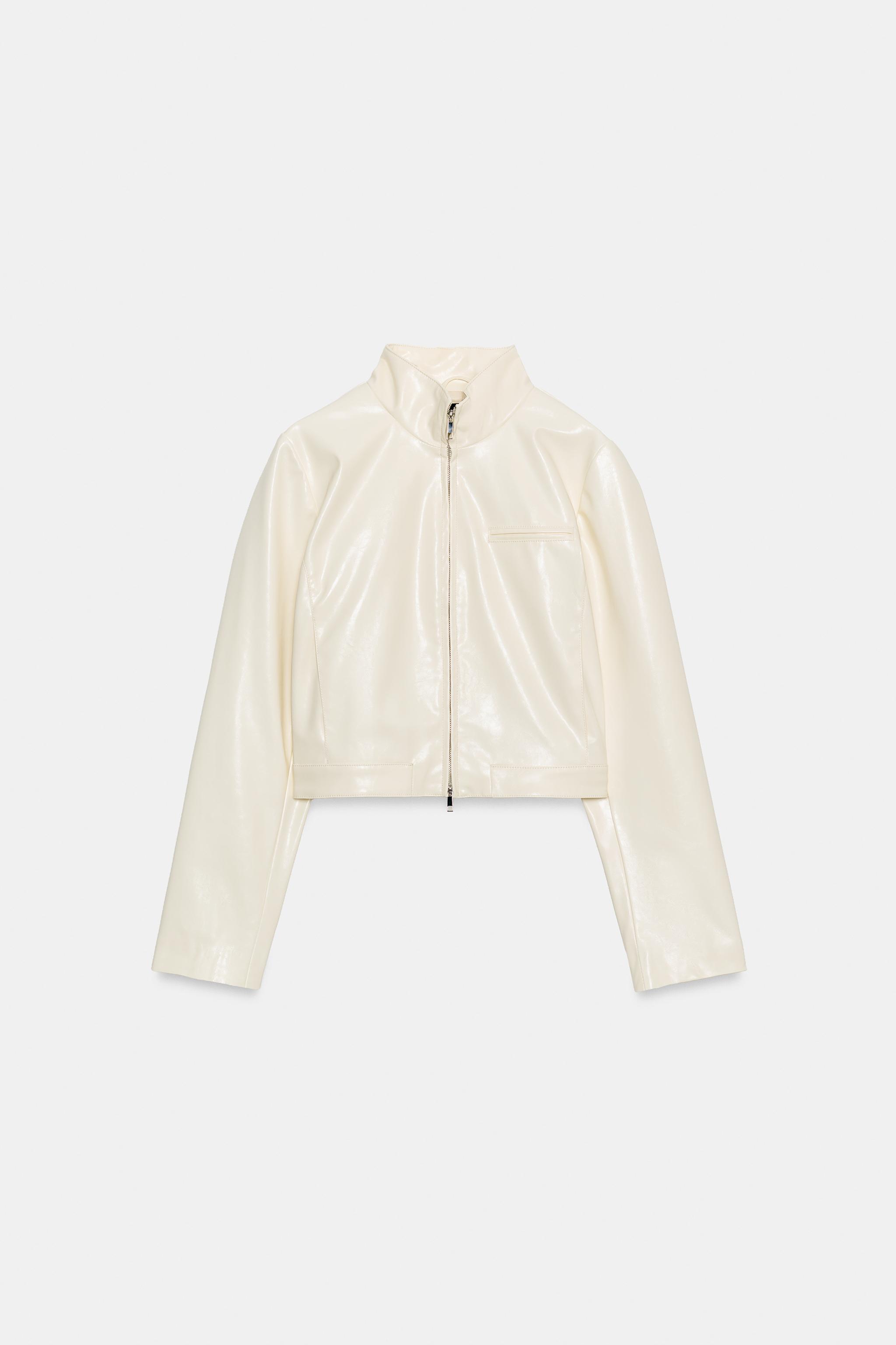 swag完売品 レア ZARA ホワイト レザージャケット soko君 ZARA スエード調ボンバージャケット 選べるデザイン 今季新作！ (ZARA