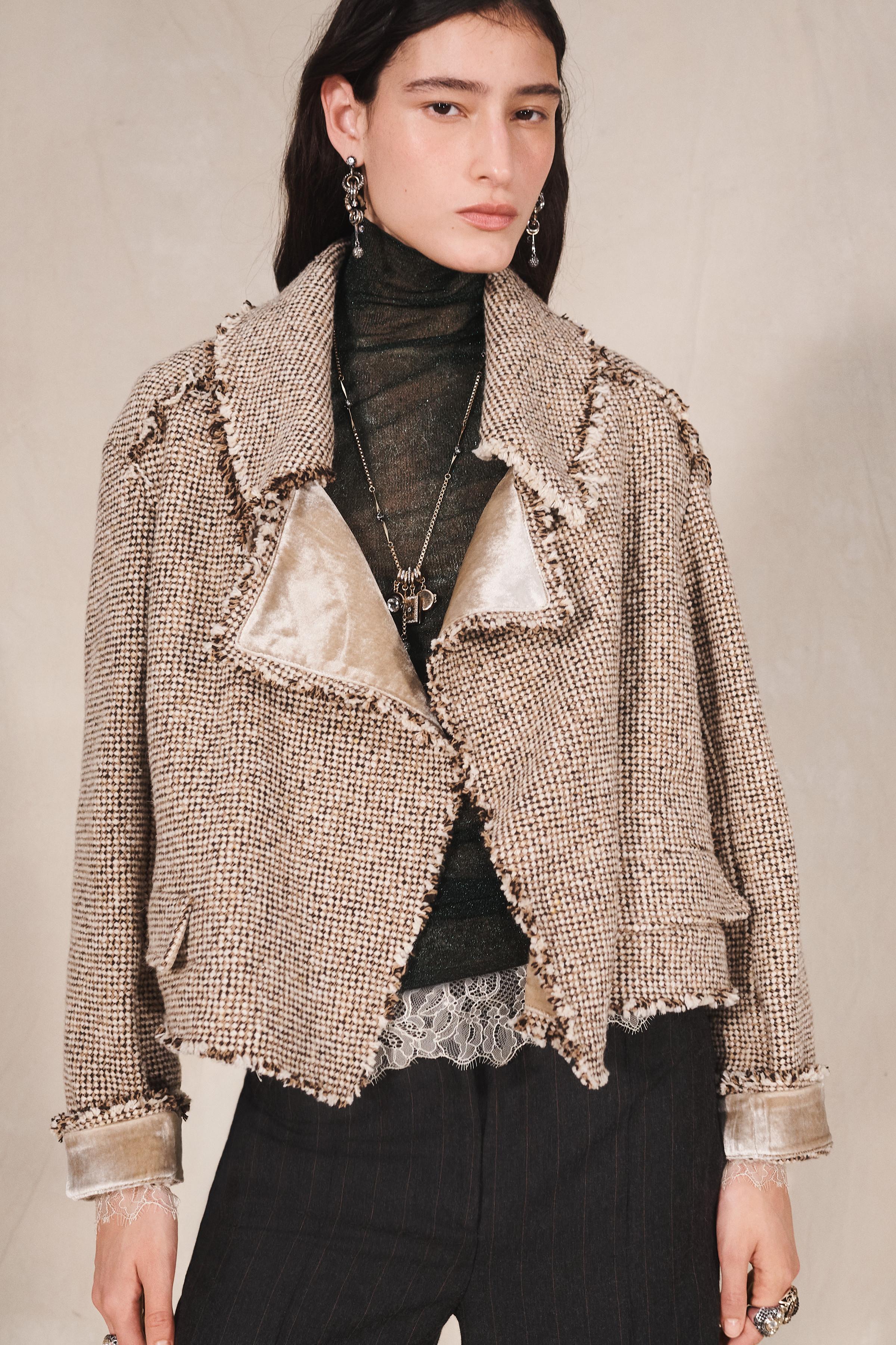 LIMITED EDITION STRUCTURED WOOL BLEND JACKET
