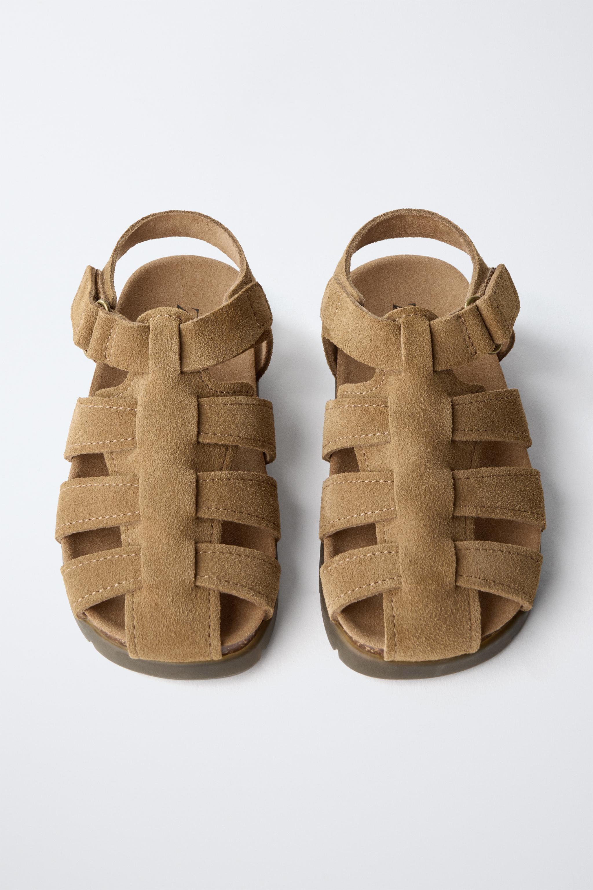 LEATHER FISHERMAN SANDALS