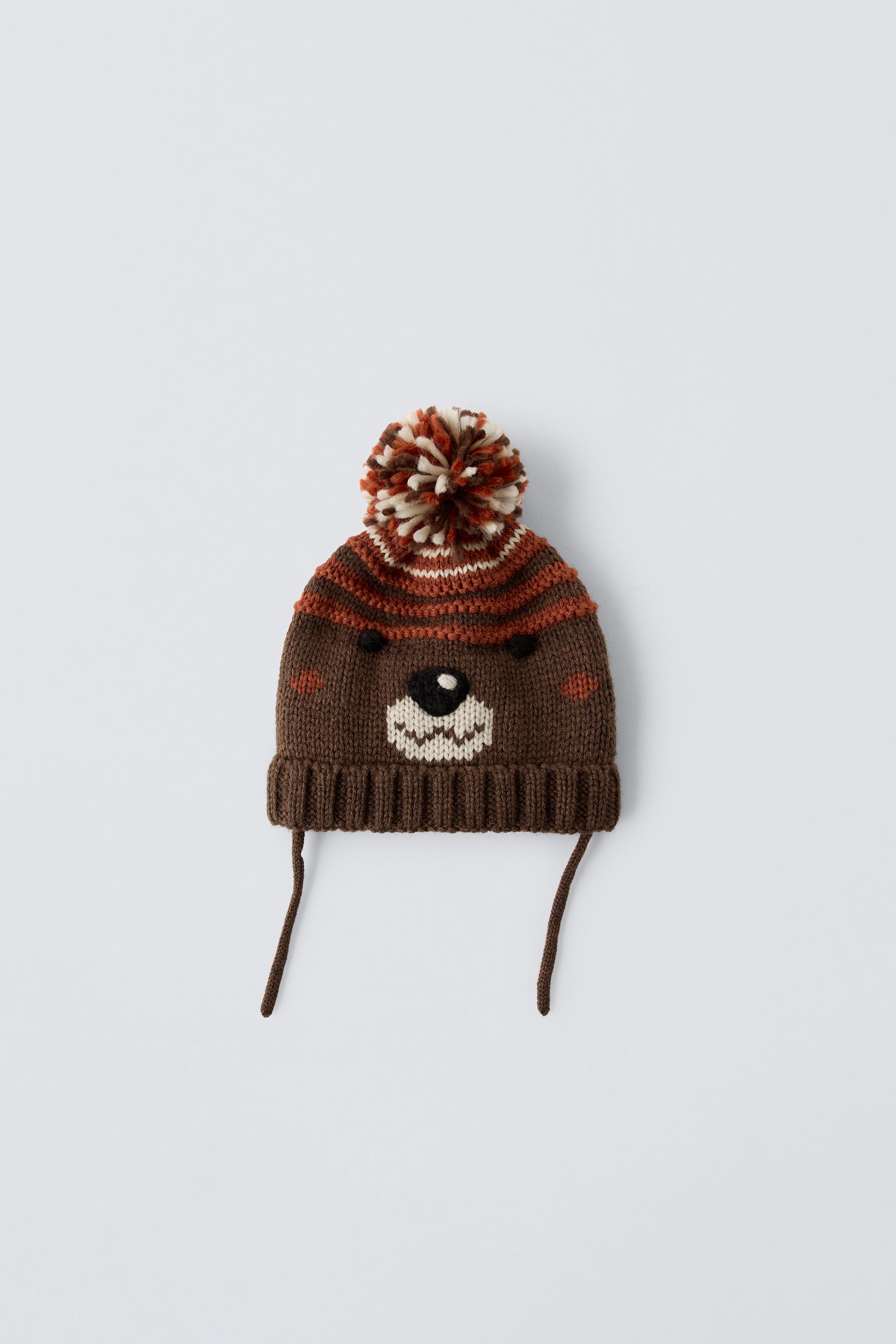 BEAR KNIT HAT