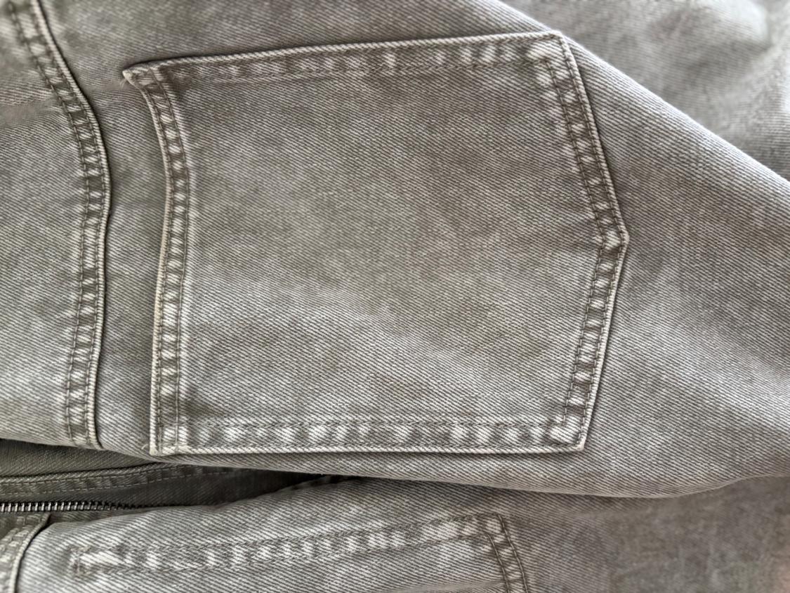 ACID WASH DENIM JACKET - Image 4