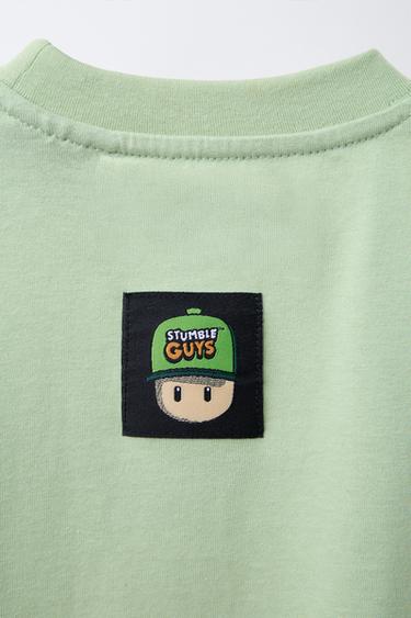 T-SHIRT IMPRIMÉ STUMBLE GUYS ™ © SCOPELY - Vert clair de Zara - Image 2