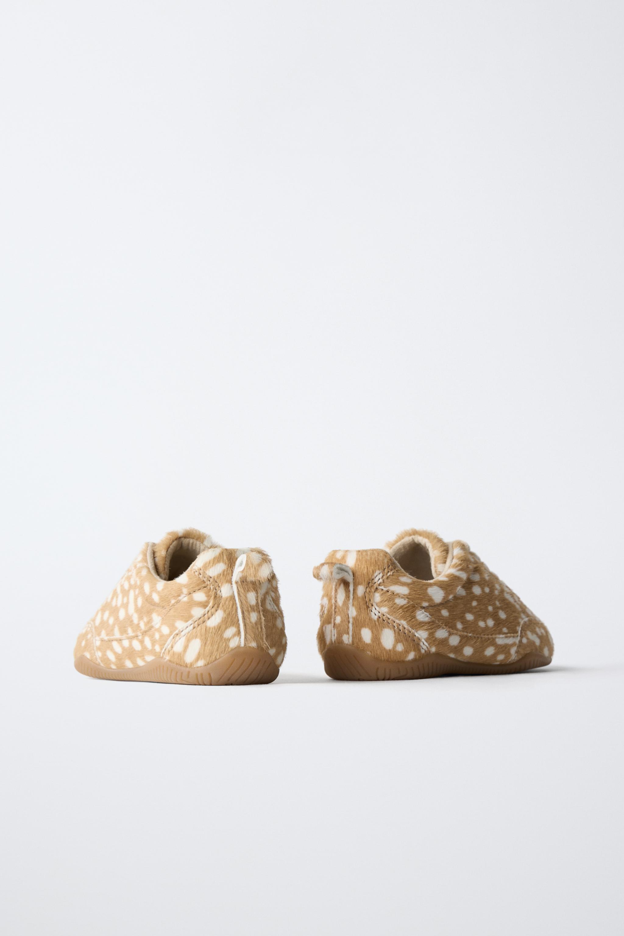 TENNIS OU BASKET ANIMAL PRINT CUIR