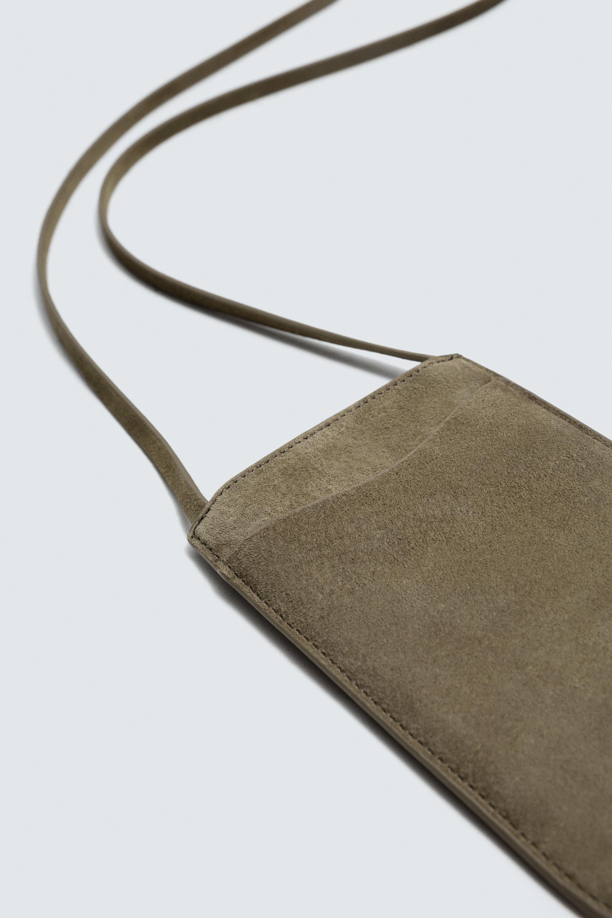 LEATHER CROSSBODY BAG