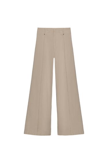 JEANS ZW COLLECTION WIDE LEG TIRO ALTO - Arena de Zara