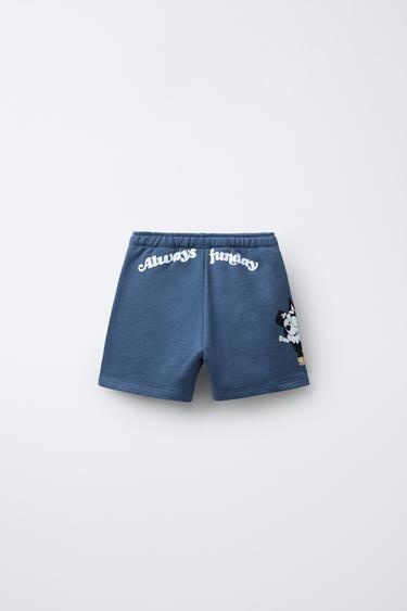 BLUEY © LUDO STUDIO PRINT BERMUDA SHORTS - Navy blue by Zara - Image 1