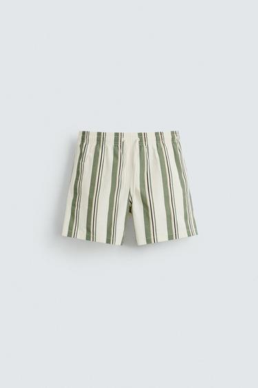 MAILLOT DE BAIN RAYURES MEDIUM - Écru de Zara - Image 5