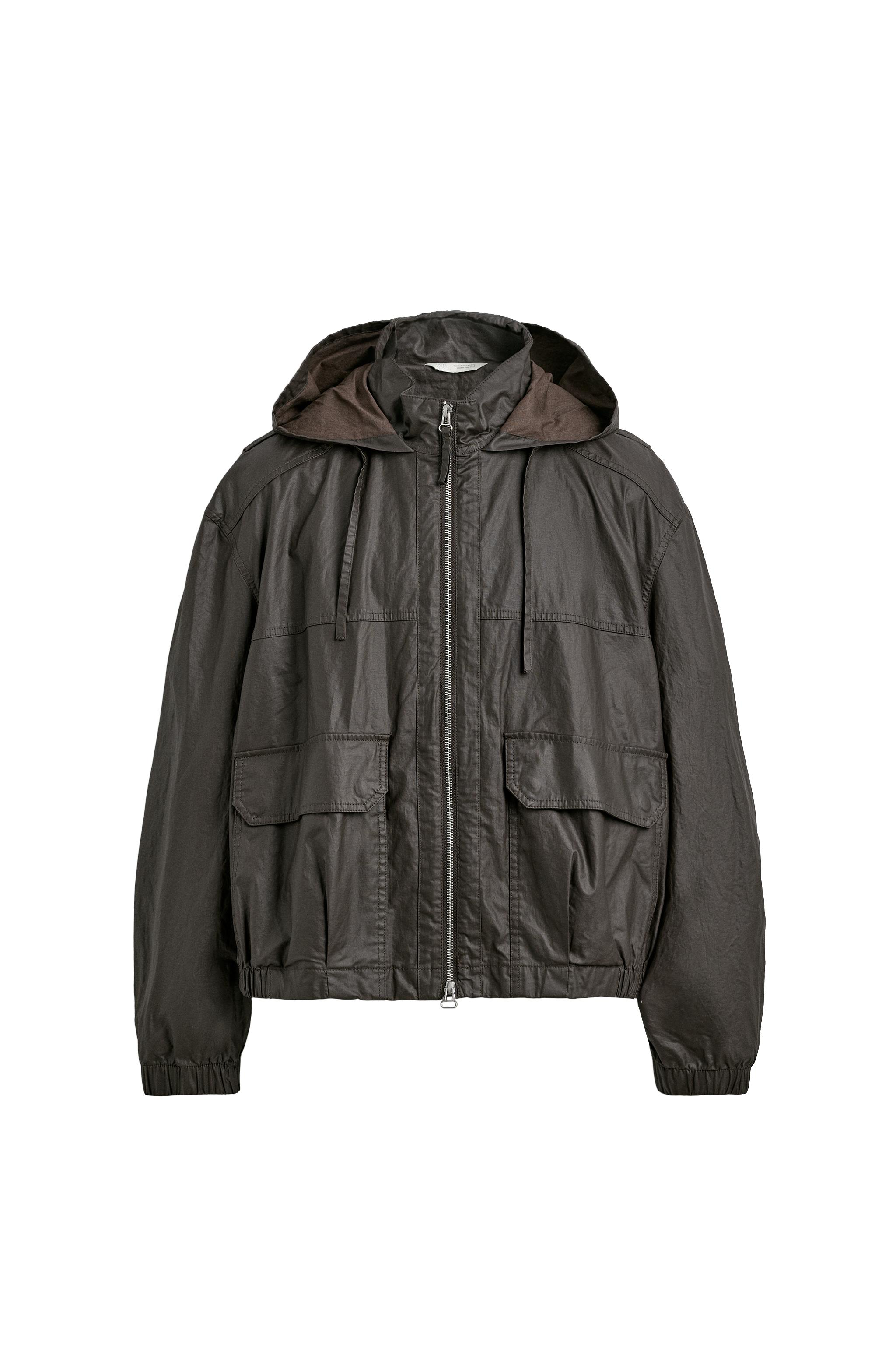 LINEN - COTTON WAXED JACKET